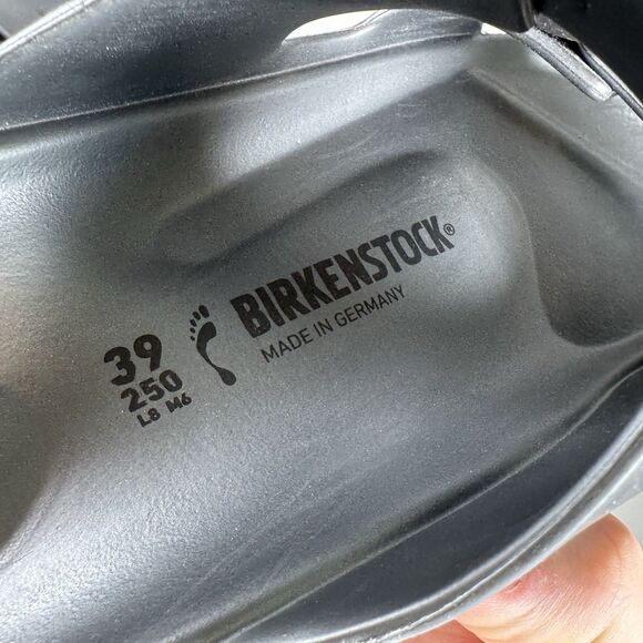 Birkenstock Arizona Essentials Eva 2 Strap Sandals Grey Size EU 39 US 8 NEW - Picture 6 of 6